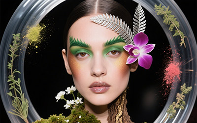 時尚創(chuàng)意彩妝