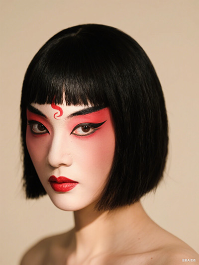 職場干練妝效果