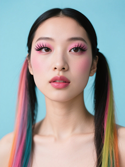 復(fù)古晚宴妝效果